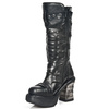 buty rockowe NEW ROCK METALLIC PLATFORM M.8353-S1