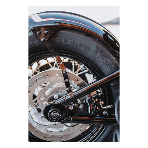 zestaw tylny błotnik i siedzenie kierowcy CULT-WERK HD Softail FXBB/S/FXST Rear Conversion Kit 'Old School' Black 965308