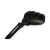 motorcycle mirrors MCS Universal Skeleton Hand Black 510609