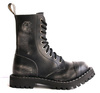 combat boots STEEL 105/106/O WHITE-BLACK