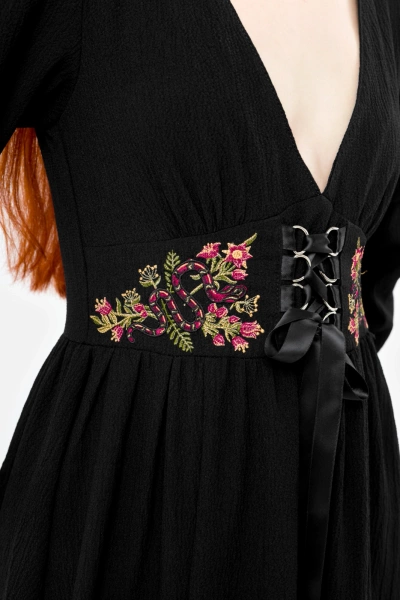 midi dress RESTYLE Poisoned Petal