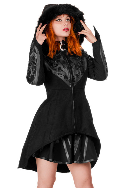 płaszcz zimowy RESTYLE Rosarium