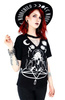 short sleeve T-Shirt RESTYLE Witch & Cats