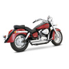 tłumik system 2-2 VANCE & HINES Honda 750 Phantom\Shadow\Aero\Spirit Shortshots Staggered Chrom 8083446