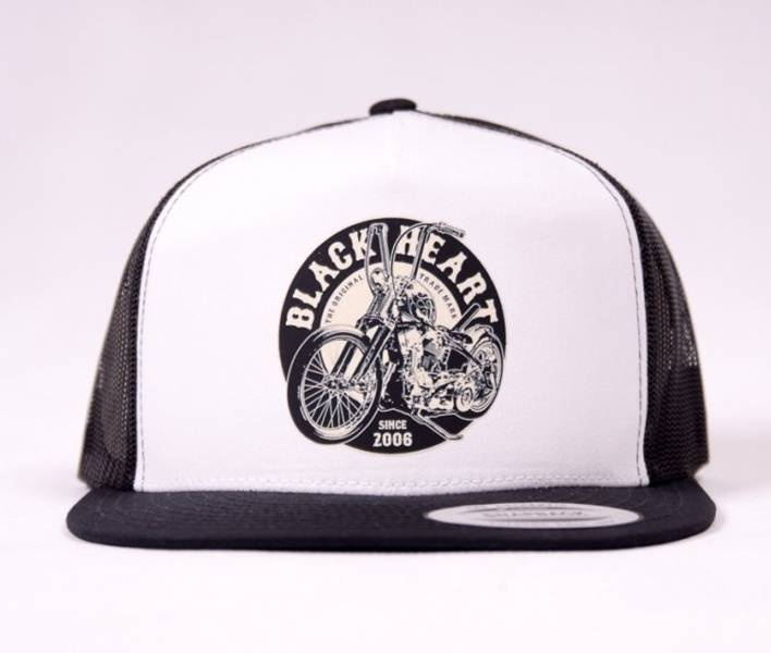 czapka BLACK HEART Chopper