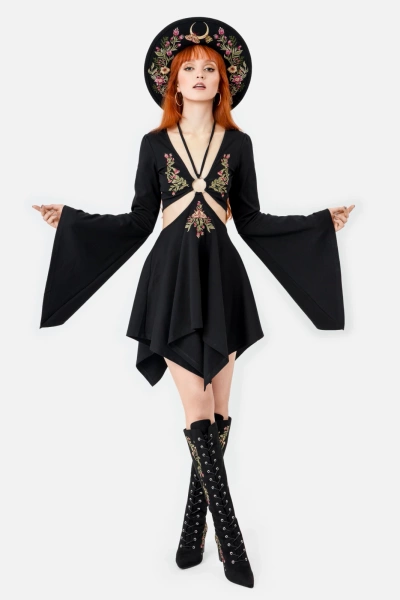 sukienka mini RESTYLE Forgotten Gardens