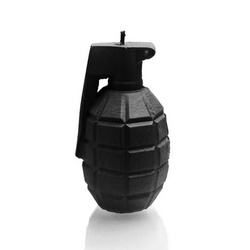 candle CANDELLANA Grenade Black Matt Small
