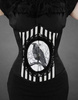 gorset RESTYLE FANTASY RAVEN