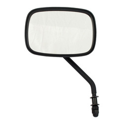 left motorcycle mirror MCS HD All Models OEM Style Short Stem Black 519803