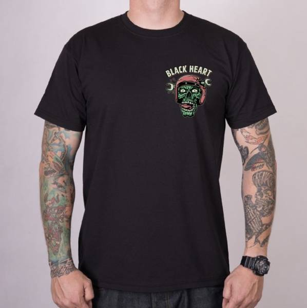 koszulka krótki rękaw BLACK HEART Ride till Die