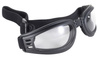 motorcycle goggles KICKSTART NOMAD Clear Lens/Black Frame