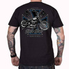 short sleeve T-Shirt BLACK HEART Chopper Cross