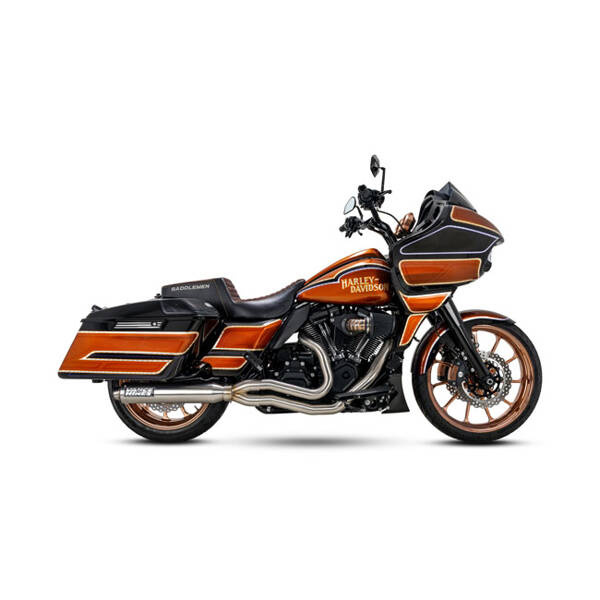 tłumik system 2-1 VANCE & HINES HD Touring Supersport Brushed 995545