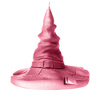 candle CANDELLANA Halloween Witch Hat Pink