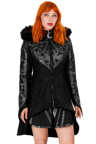 płaszcz zimowy RESTYLE Rosarium