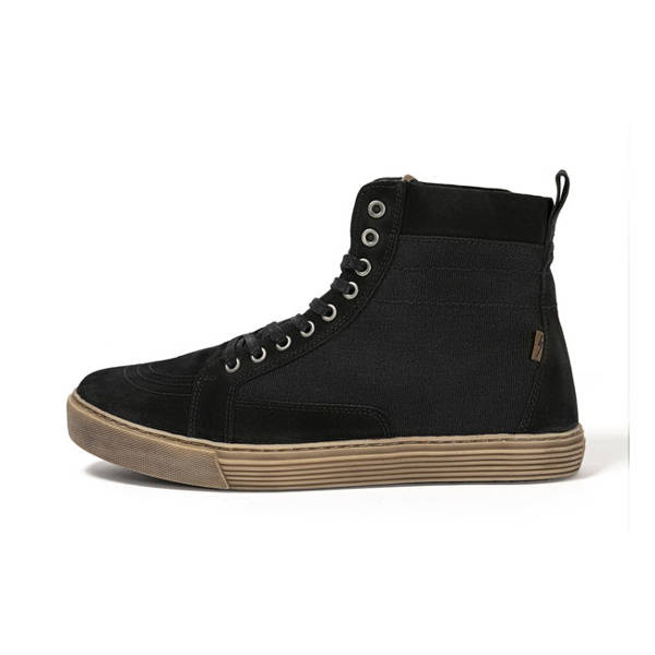 trampki buty motocyklowe JOHN DOE Neo Black/Brown