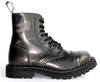 combat boots STEEL 113/114/O/ WHITE/BLACK