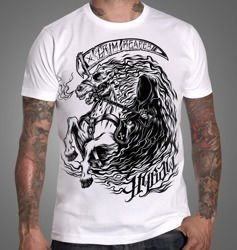 short sleeve T-Shirt HYRAW GRIM REAPER