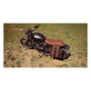 motorcycle saddlebag LONGRIDE Old Chopper Marron Brown 986010