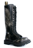 combat boots STEEL 139/140/O WHITE/BLACK