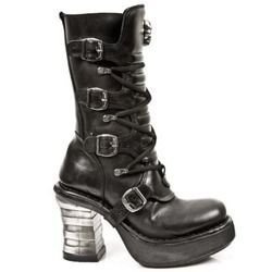 buty rockowe NEW ROCK METALLIC PLATFORM M.8373-S1