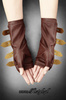 gloves RESTYLE arm warmers with buckles