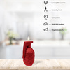 świeca CANDELLANA Grenade Red Small