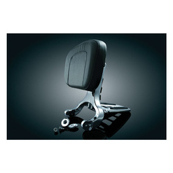 multi-purpose rider & passenger backrest & luggage rack KURYAKYN HD Touring/Trike/Dyna/Softail/Sportster Chrome 542732