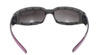 motorcycle sunglasses Chix Rally Gray Gradient/Purple
