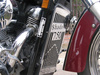 osłona chłodnicy HONDA VT 750 SHADOW AERO C4/C5 (RC50 do 2007r)