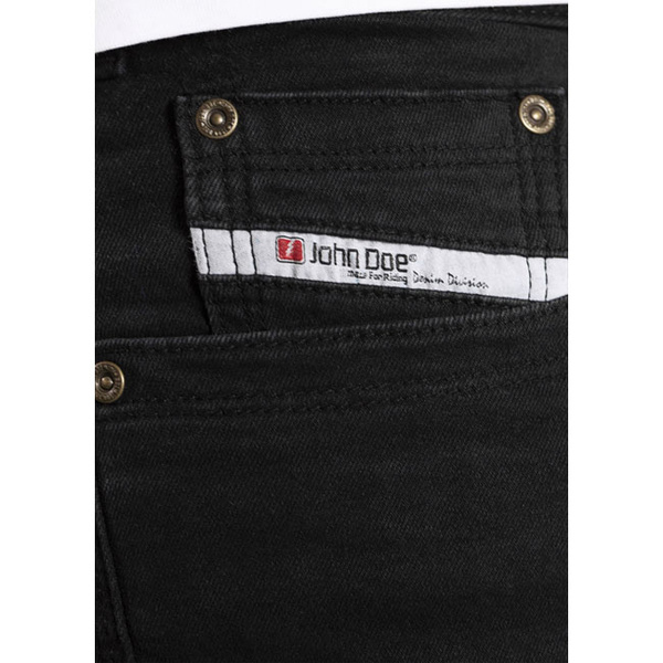 motorcycle trousers JOHN DOE XTM® Original Jeans Black Used