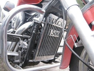 osłona chłodnicy KAWASAKI VN 1500 VULCAN CLASSIC