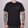 Short sleeve T-Shirt BLACK HEART Vintage Iron