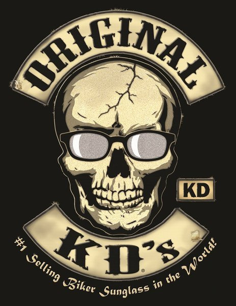 okulary motocyklowe X-KD's BROWN