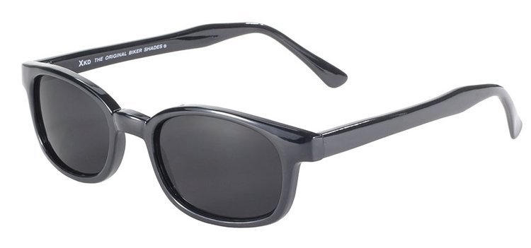 okulary motocyklowe X-KD's DARK GREY
