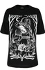 short sleeve T-Shirt RESTYLE BURN THE WITCH OVERSIZED
