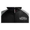 motorcycle hoodie JOHN DOE XTM-FIBER® Black/Grey Male