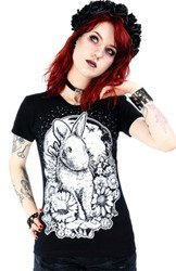 short sleeve T-Shirt RESTYLE Moon Bunny