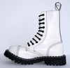 combat boots STEEL 105/106/O/ FULL WHITE