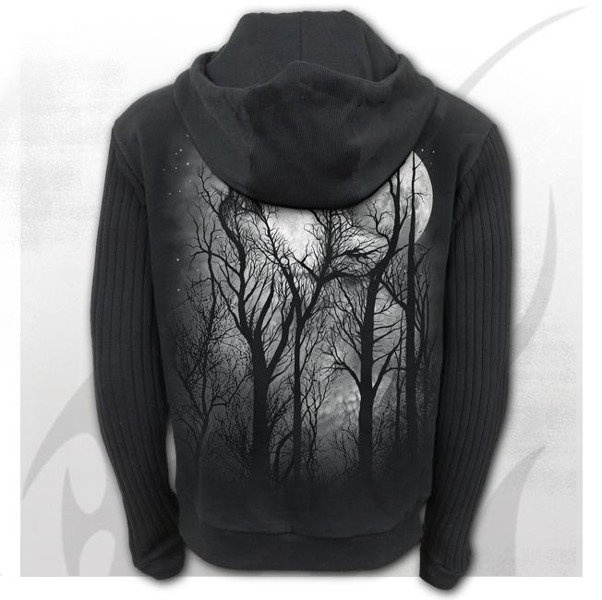 bluza SPIRAL Forest Wolf prążkowane rękawy