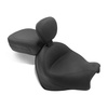 Mustang vintage 2-p touring seat plain black 8111600