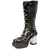 boots NEW ROCK METALLIC PLATFORM M.8304-S1