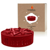 candle CANDELLANA Pentagram Red