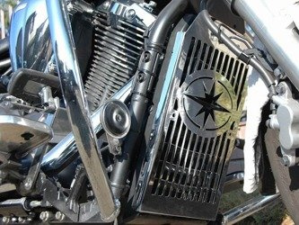 radiator cover YAMAHA XVS 1300 MIDNIGHT STAR