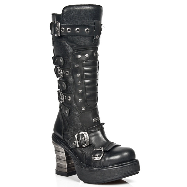 buty rockowe NEW ROCK METALLIC PLATFORM M.8353-S1