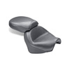 Mustang 2-p wide touring vintage seat plain black 8111858