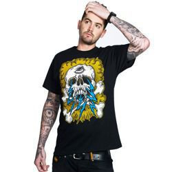 short sleeve T-Shirt TOXICO SKATE SKULL