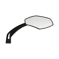 motorcycle mirrors MCS Universal Luca Die Cast Black 913894