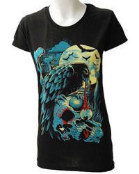 short sleeve T-Shirt DARKSIDE CROW