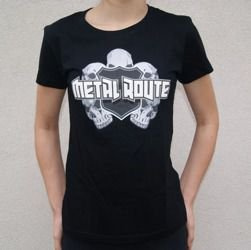koszulka rockowa krótki rękaw METALROUTE CLASSIC COLLECTION LADY